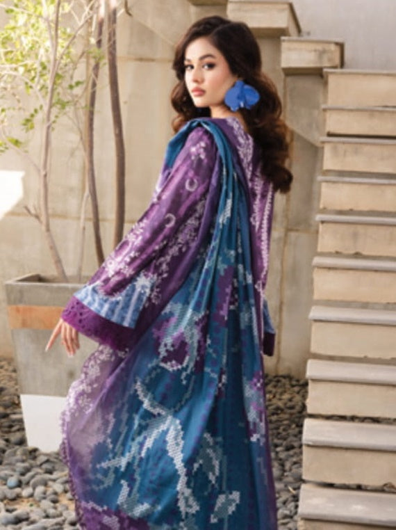 Aafreen Lawn Collection 2025 By Riaz Arts (AF-162)