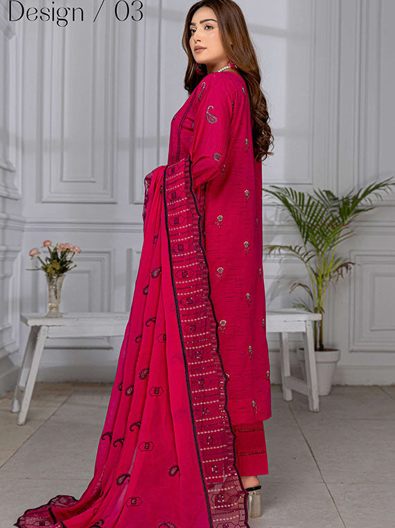 Alif Airjet Fancy Lawn Collection 2025 Vol-94 (Design-03)