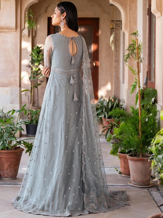 Sahiba By Zarif Net Collection 2025 (UNST-SBA-04 YASMIN)