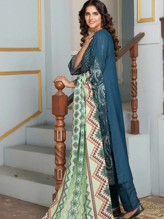 Ready to Wear Dhanak Collection 2024 by Munira Designers (D-03)