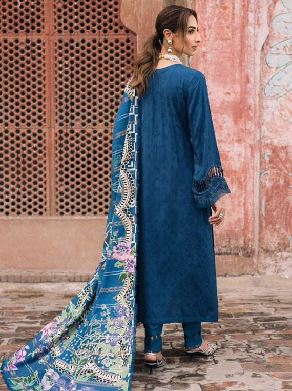 Maya by Nurèh Embroidered  Jacquard By Riaz arts (NW-102)