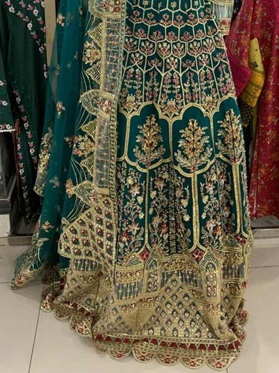 Ready to Wear Party Wear Lehenga Collection 2024 by Maysoon (D-03)