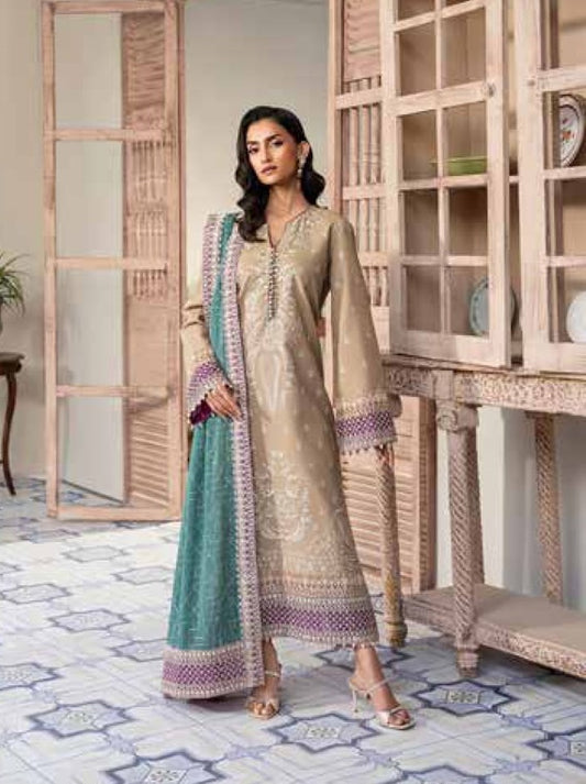 Maryum N Maria Luxury Lawn Collection 2025 (MS-50113)