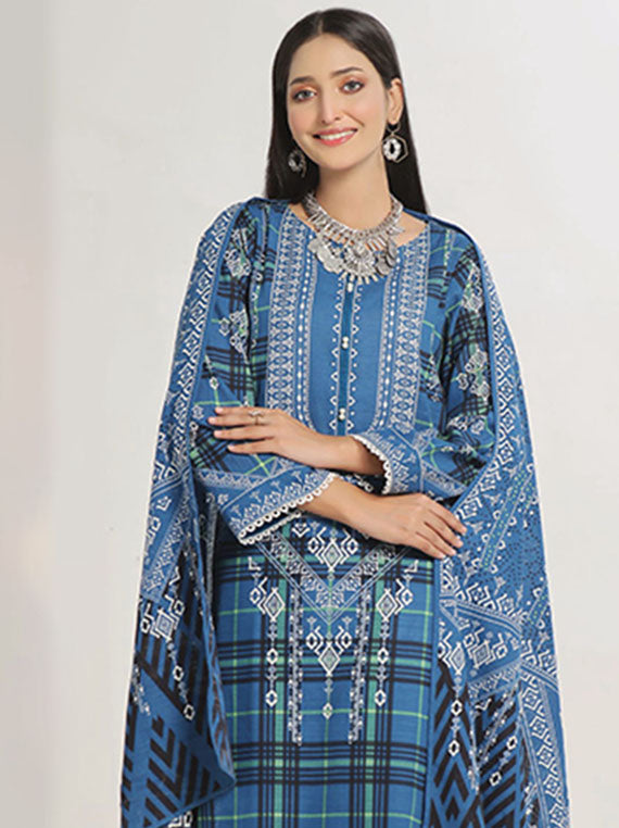 Gulahmed The Winter's Tale Unstitched Collection 2024 (WNS-42100)