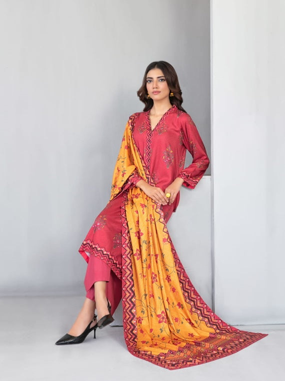 Dilnur by Tawakkal Un-Stitched Winter Collection 2025 (D-4499)
