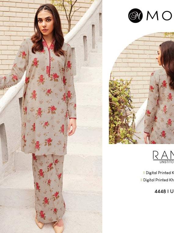 Rang By Motifz 2Piece Khaddar Collection 2024 (D-4448)