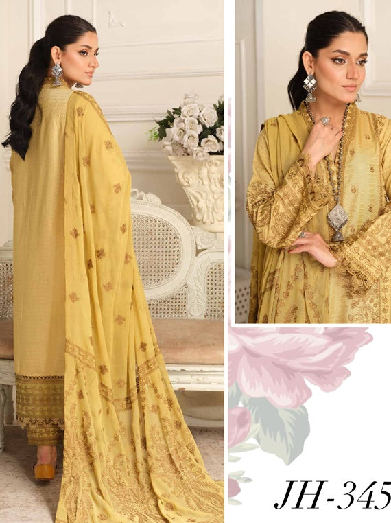 Elsa By Johra Banarsi Jacquard Viscose Collection 2024 (JH-345)