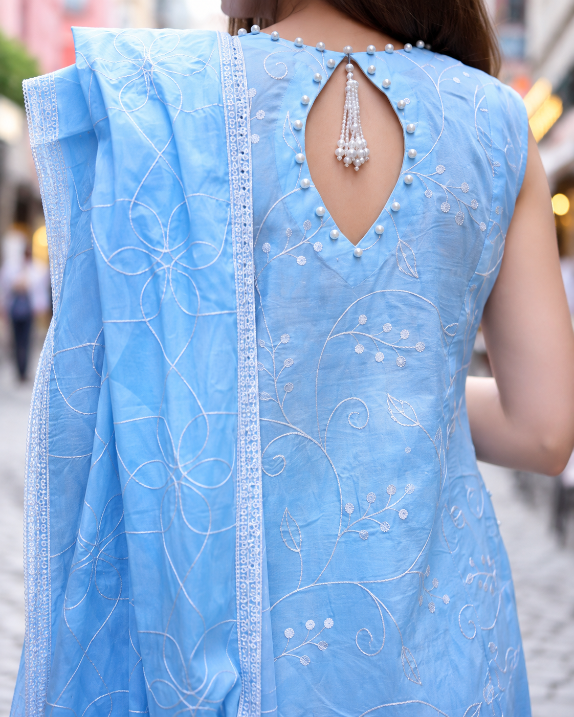 Alzohaib DHAGAKARI Digital Printed Embroidered 3 Piece Lawn Suit