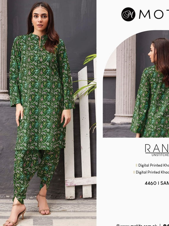 Rang By Motifz 2Piece Khaddar Collection 2024 (D-4460)