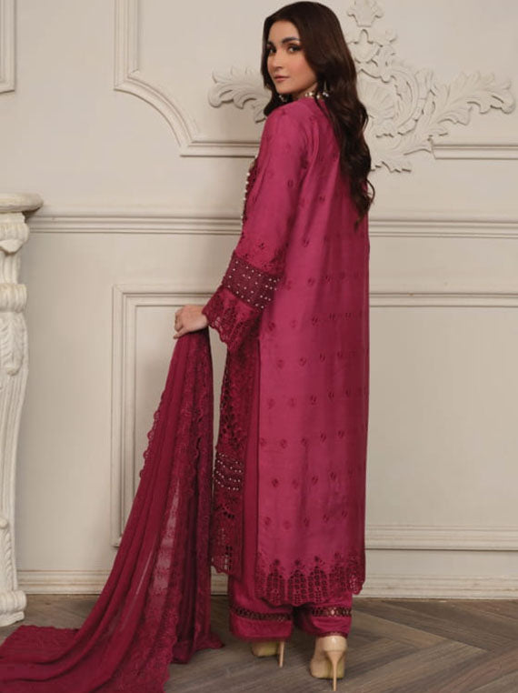 Zareen By Johra Chikenkari Viscose Collection 2024 (JH-47)