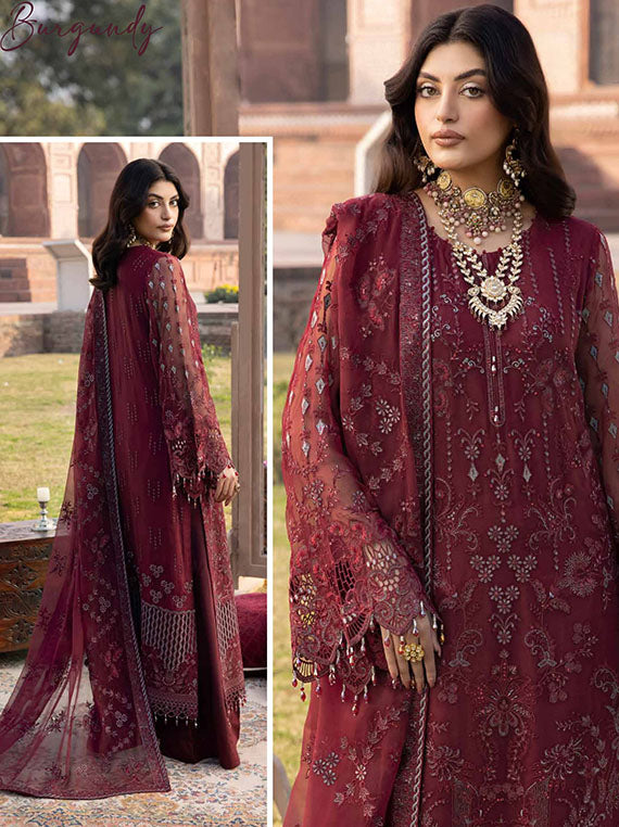 Dilkash By Lavish Luxury Chiffon Collection 2025 (D-04)