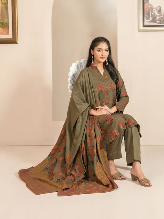 Lehr Broshia Boti Leather Peach Collection By Tawakkal (D-4704)