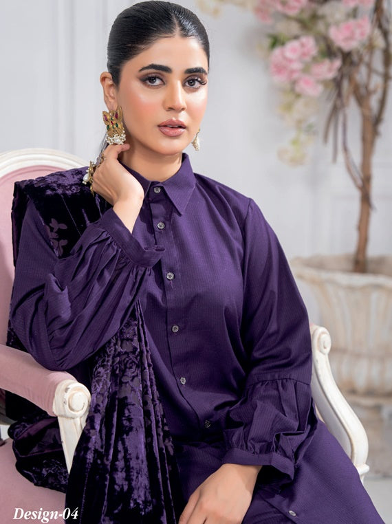 Riaz Arts' "Pahali" Luxury Winter Series 2025 (D-04)