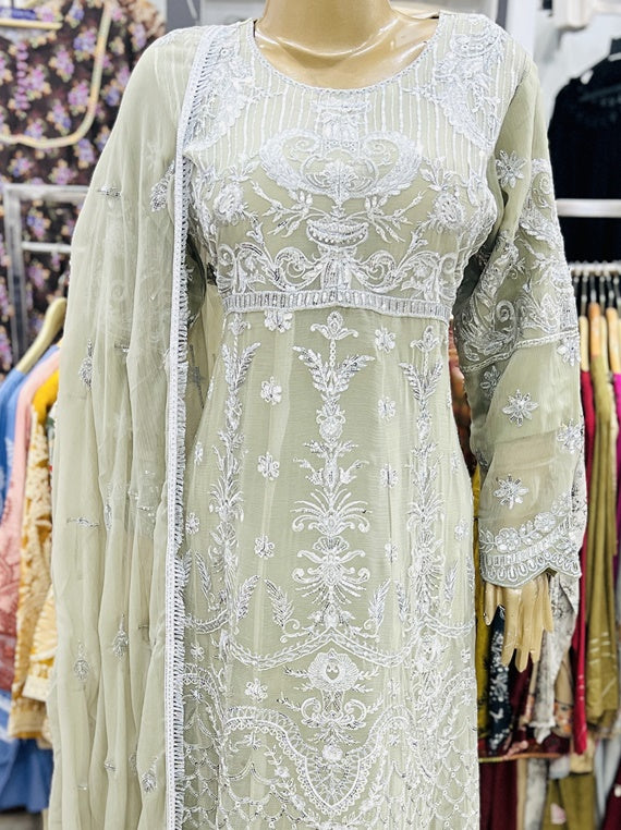 Embroidered Frock Collection 2024 (SF-04)