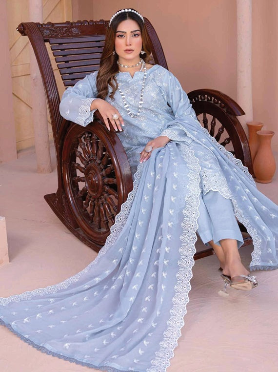 Tasawwur By Bin Rashid Exclusive Lawn Collection 2025 (Design-04)