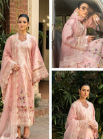 Maryam Hussain Luxury Lawn Collection 2025 Vol-02 (Naina)
