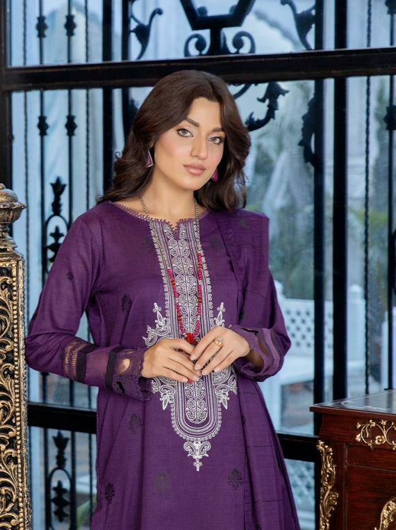 Qiyaam By Johra Jacquard Lawn Collection 2025 (JH-891)