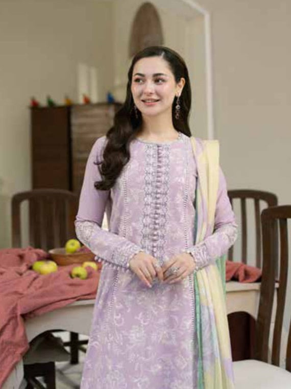 Maryum N Maria Luxury Lawn Collection 2025 (MS-50115)