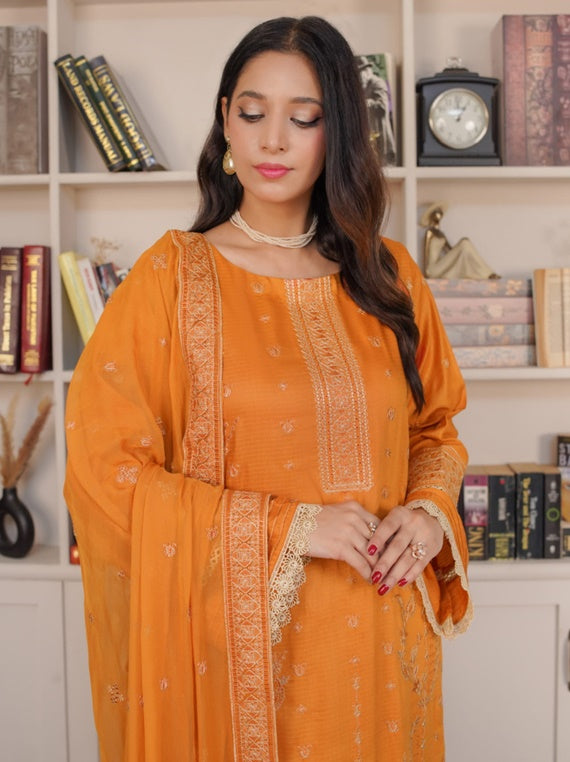 Manizay Talaash Premium Embroidered Viscos Collection (D-04)
