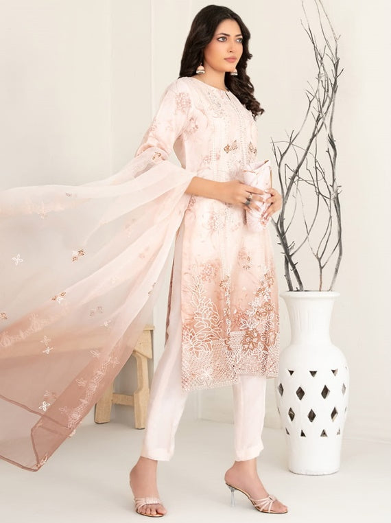 Mulan By Tawakkal Embroidered Organza Collection 2025 (D-2221)