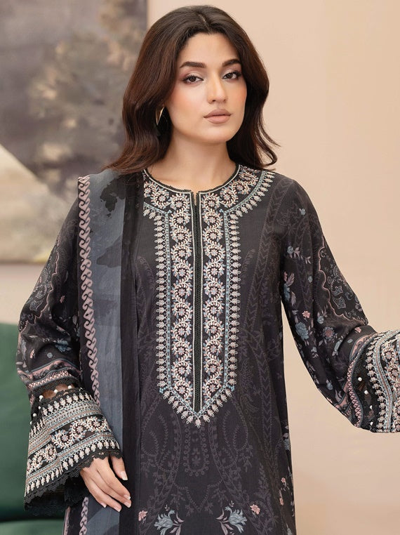 Shirsa By Johra embroidered Staple Slub collection (JW/430)