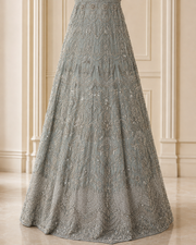 Silver Sage Handmade Cora Dabka Maxi Dress for Wedding – Ready to Wear
