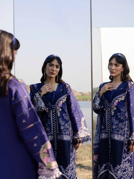 Shangrila By Parishay Summer Lawn Collection 2025 (SH-05)