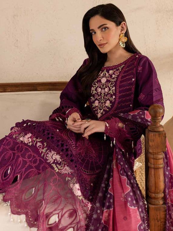 The Summer Garden By Parishay Lawn Collection 2025 (SG-03)