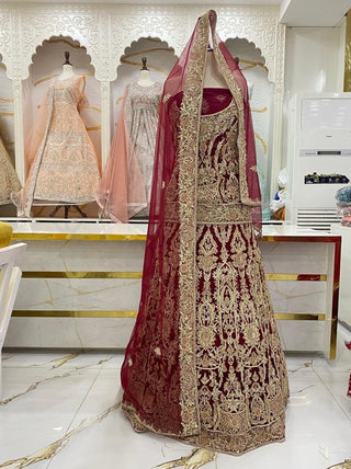 Elegant Bridal Lehenga Collection – Star Fabrics (Az-6125) | Star Fabrics