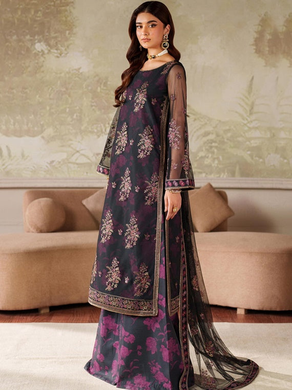 Zaneera Printed and Embroidered Collection By Zarif (ASHAAL)