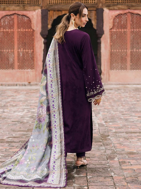 Maya by Nurèh Embroidered  Jacquard By Riaz arts (NW-104)