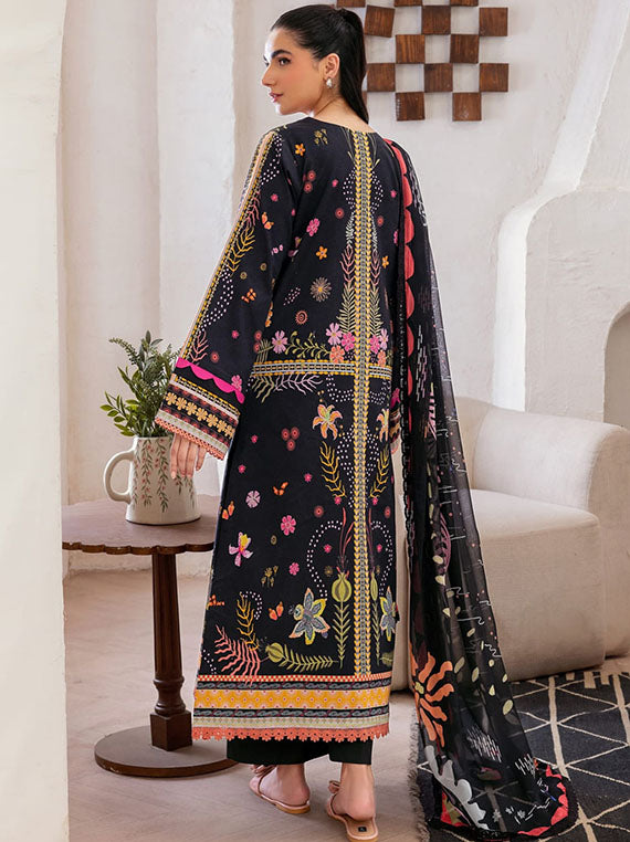 Florent Luxury Prints Lawn Collection 2025 (D-05)