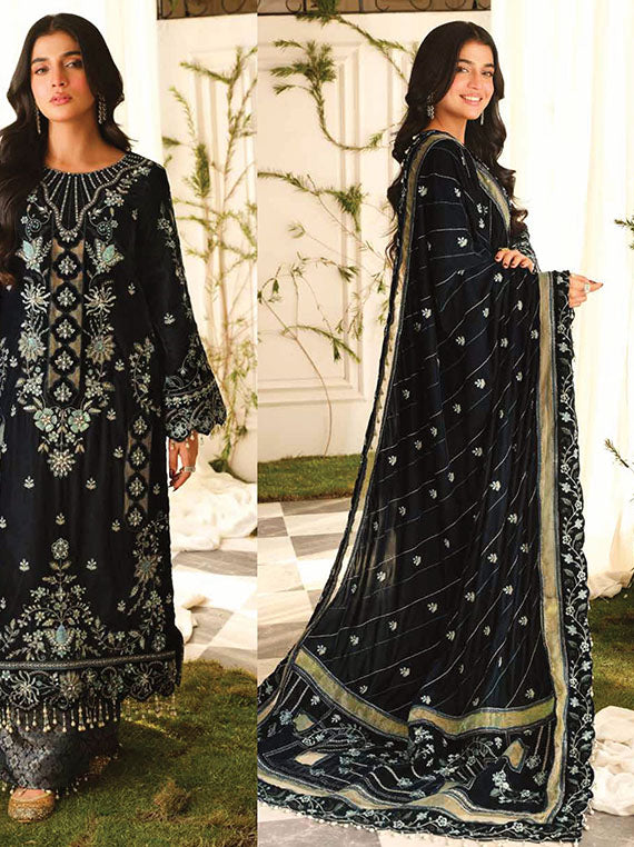 Sheen By Raeesa Luxury Velvet Collection 2024 (HV-05 Zeve)