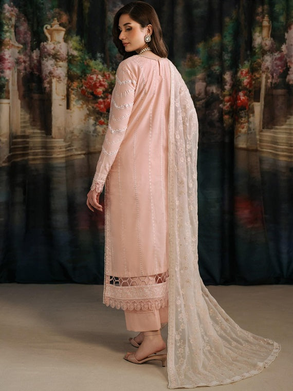 Zarif Raw Silk Collection 2024 (ZRF-RW-05 EMIRA)