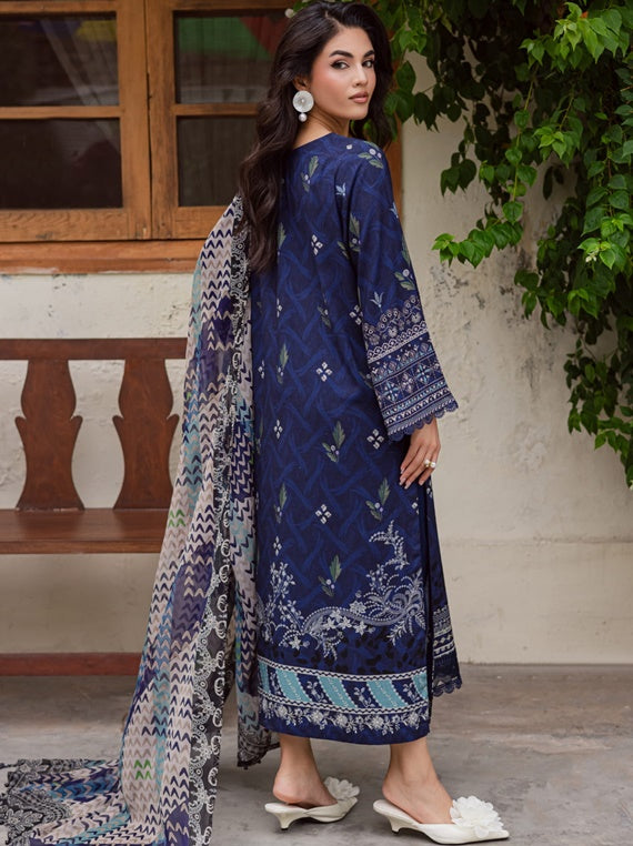 Signature print by Nurèh Printed viscose slub linen collecton (SP-167)