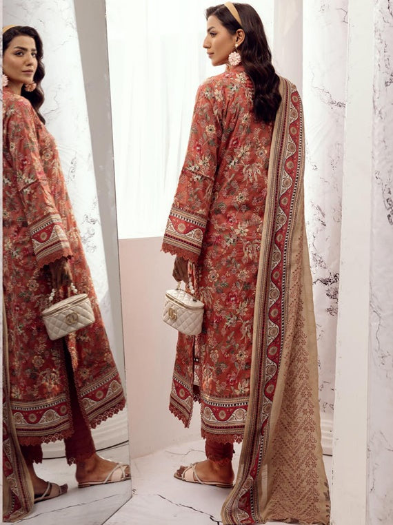 Hoorain By Mahees Lawn Collection 2025 Vol-08 (D-05)