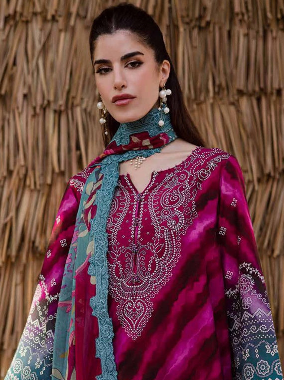 Gardenia by Nurèh  Embroidered viscose slub linen collection (NWG-89)