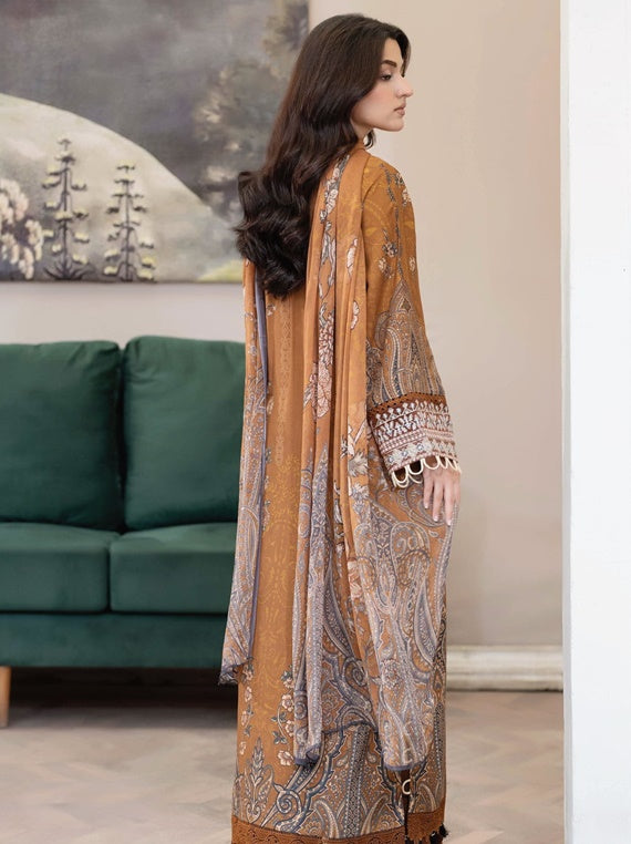 Shirsa By Johra embroidered Staple Slub collection (JW/431)