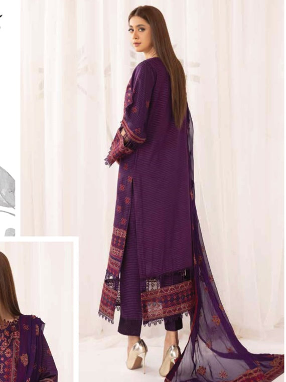 Badra by Johra Viscose Jacquard Colloction 2024 (JH-05)