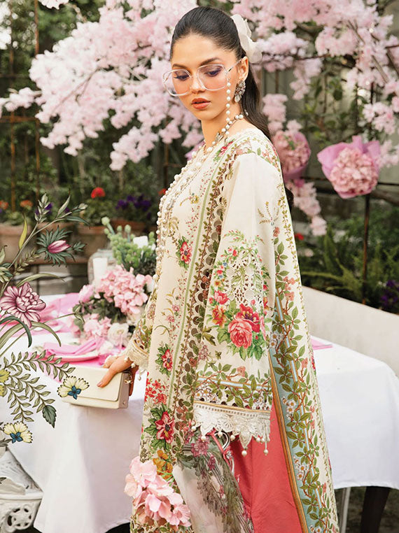 Maria B M Print Eid Lawn Collection 2025 (MPT-05A)