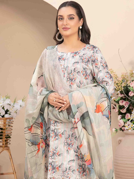 Buhaisa By Tawakkal Lawn Collection 2025 (D-1762)