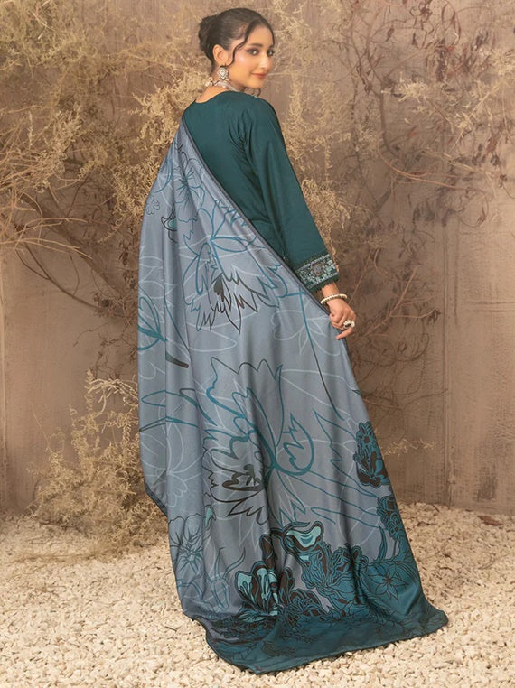 Saran By Tawakkal Stitched Embroidered Staple Collection 2024 (D-4067)