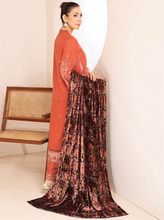 Saroosh By Johra Embroidered Winter Collection 2024 (JH-1068)