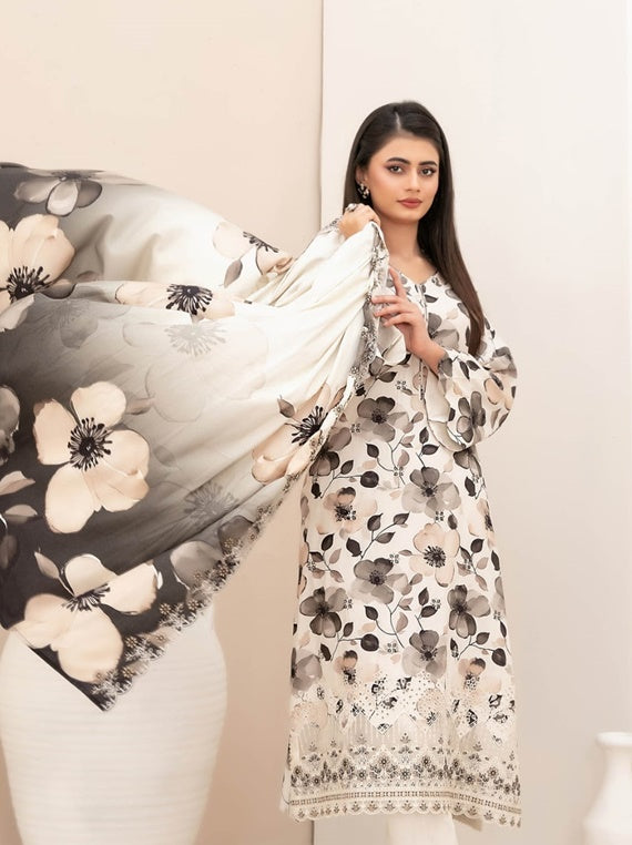 MISBAH Embroidered Staple Collection By Tawakkal (D-4512)