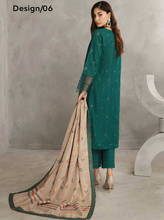 Alif Khaddar Collection 2024 Vol-57 (Design-06)