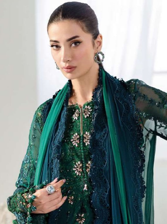 Maria B Embroidered Chiffon Collection 2025 (MPC-25-106)