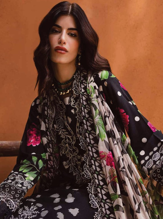 Gardenia by Nurèh  Embroidered viscose slub linen collection (NWG-90)