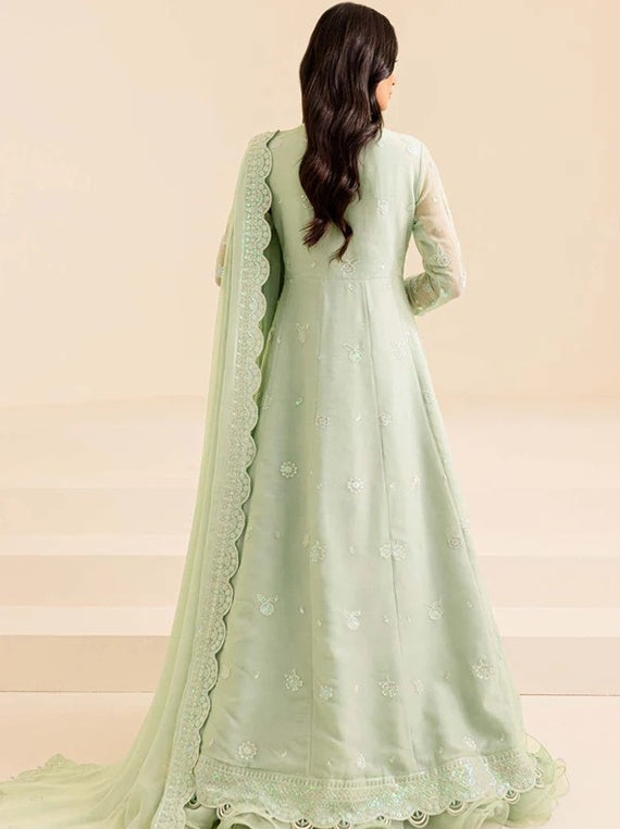 Lumiere By Farasha Festive Formals Collection 2024 (Aqua Dream)