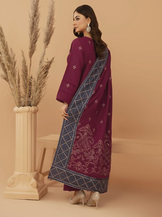 Alif  Airjet Wool Collection 2024 Vol-163 (Design-06)