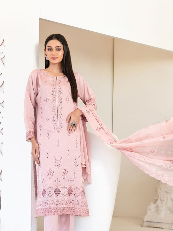 Najwa By Tawakkal Fancy Embroidered Viscose Collection (D-4393)